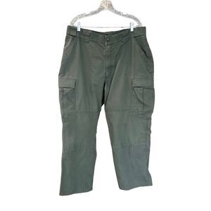 5.11 Mens Utility Cargo Rip Stop Pants Dark Green 40"x30"